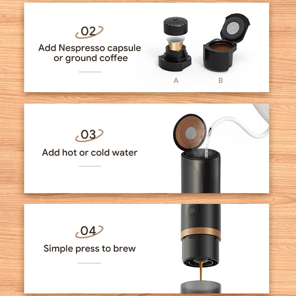 iCafilas Portable Espresso Blender