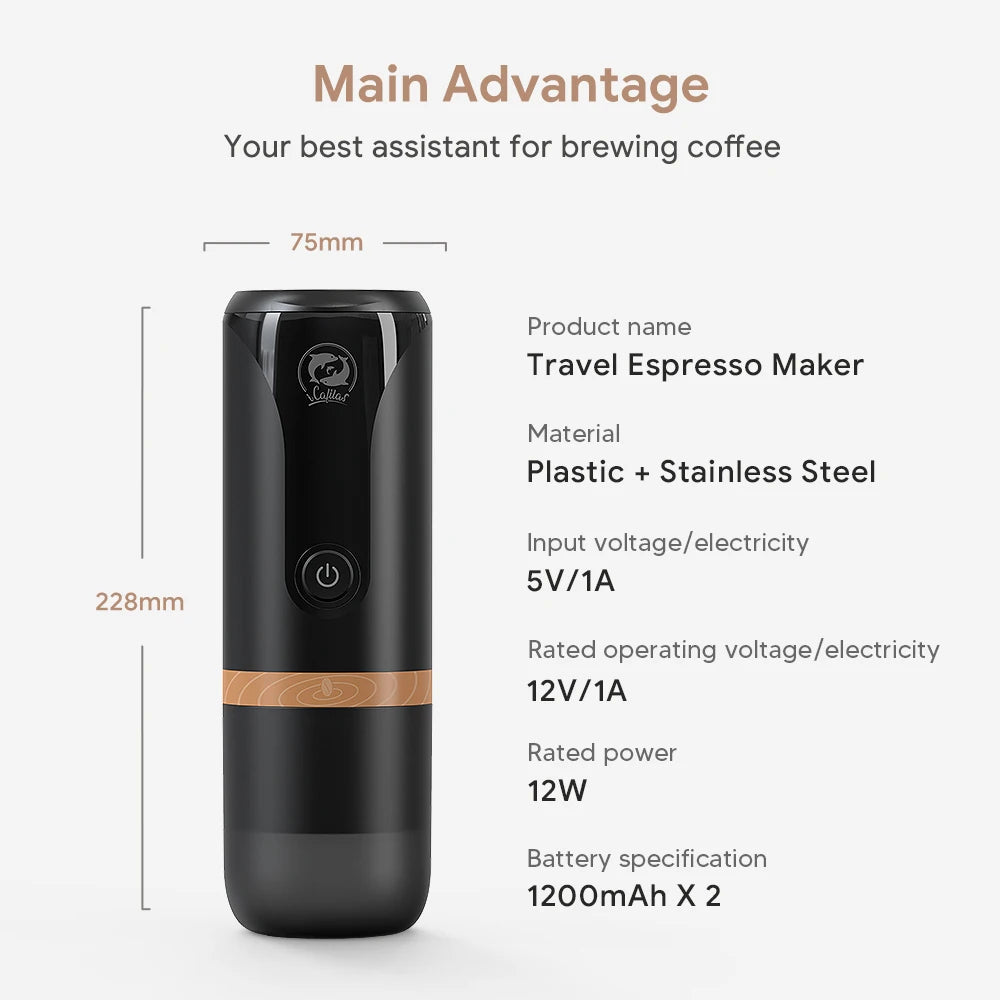 iCafilas Portable Espresso Blender